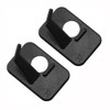 ANCLLO 4pcs Black Plastic Arrow Rest Archery RH Recurve Bow