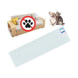 PAPARELA Scat Shock Mat for Dogs and Cats Indoor, Pet Shock Mats for Training Pets, Electric Repellent Mat Keeps Dogs and Cats Off Counter, Couch and Sofa, 3 Training Modes (One Piece 60"x 12")