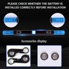 Ksrnsne Bike Handlebar Extender USB Bicycle Handlebar Extension Mount for