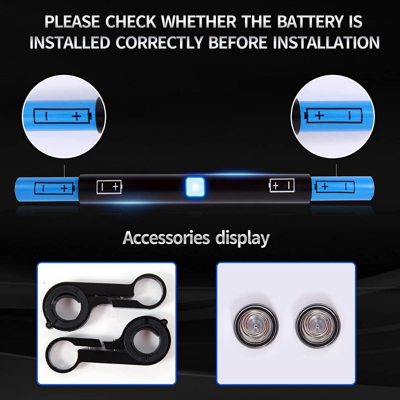 Ksrnsne Bike Handlebar Extender USB Bicycle Handlebar Extension Mount for