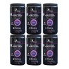 6 Botes Colágeno Mas Biotina Polvo 600grs Vsouls ® Sabor