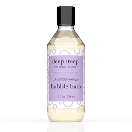 Deep Steep Bubble Bath, 10 oz (Lavender Vanilla)