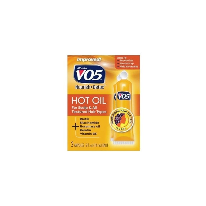 VO5 Hot Oil Treatment 2 Count 0.5oz w/Free Nail File