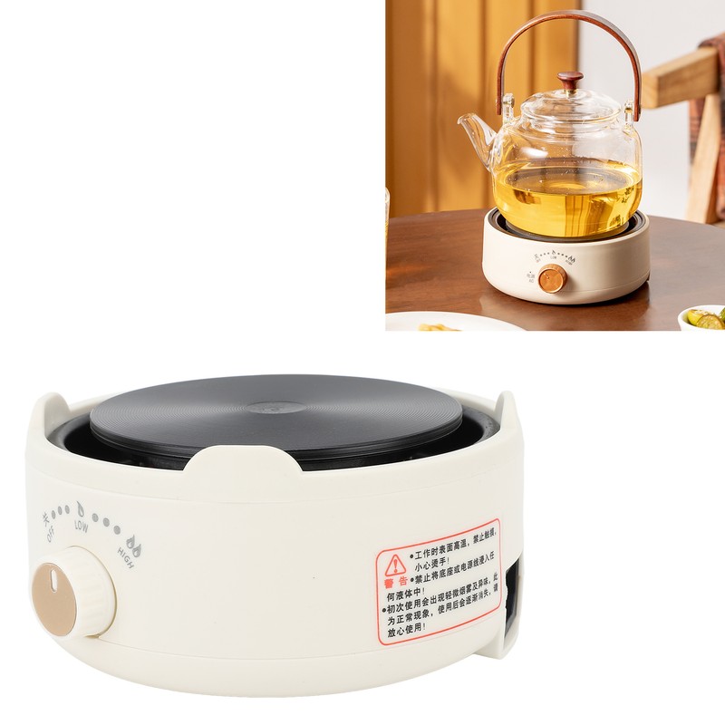 Countertop Single Burner Multifunction 2 Level Temperature Adjustable 500W Electric