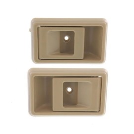 KarParts360 for Toyota Tacoma 1995 96 97 98 99 2000 Interior Door Handles Front or Rear, Driver and Passenger Side Pair Beige Excluded Door Lock Hole | TO1353129, TO1352129 | 6920504010E, 6920604010E