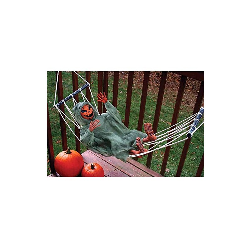 Pumpkin Lazy Bones in Hammock