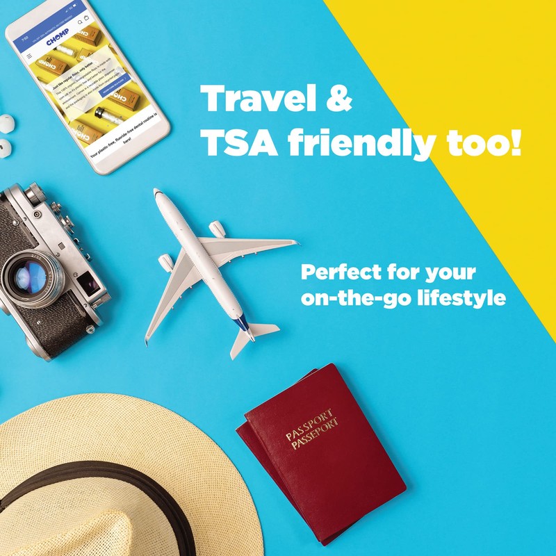 Chomp Super Whitening Toothpaste Tablets with Nano Hydroxyapatite