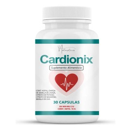 Cardionix | 1 Frasco | Cápsulas | Suplemento Alimenticio Sabor Sin Sabor