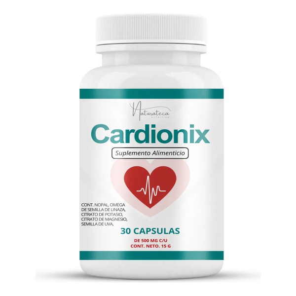 Cardionix | 1 Frasco | Cápsulas | Suplemento Alimenticio Sabor