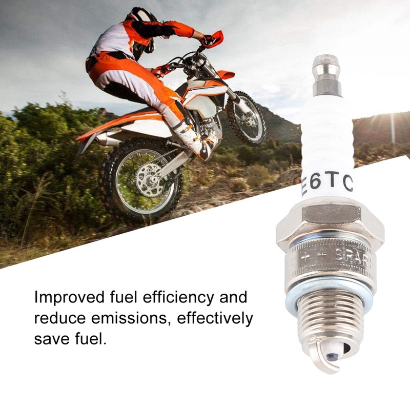 4Pcs 2‑Stroke Spark Plug Fit for PW50 PW80 PW60 LT50