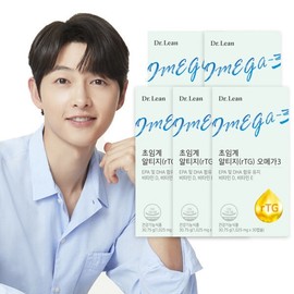 Dr. Lin Supercritical AltG (rTG) Omega-3 (Song Joong-ki Omega) 5 boxes (10% points) 5-month supply / 닥터린 초임계 알티지(rTG) 오메가3 (송중기 오메가) 5박스(10%적립) 5개월분