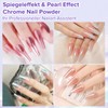 Annickee 12-Farben Chrome Nail Powder Set, Crome Pulver Nägel mit