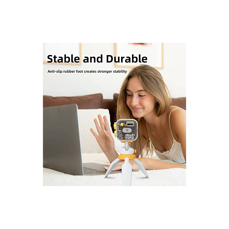 PHOTOOLEX Mini trípode portátil de Mesa con Cabezal de Bola