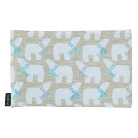 A magical gel pad that can be used without being cold and gentle to cold, beige cotton, Made in Japan, 10.6 x 6.9 x 0.4 inches (27 x 17.5 x 1 cm), Newly developed cooling technology and heat