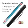 mahjong mat for table with Drawstring Bag/31.5Inch/american mahjong table cloth