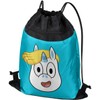 LOGOVISION Powerpuff Girls Donny Head Drawstring Backpack Sports Bag Sackpack