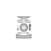 Exacompta 10200SE Pack of 100 Premium Index Cards Squared DIN