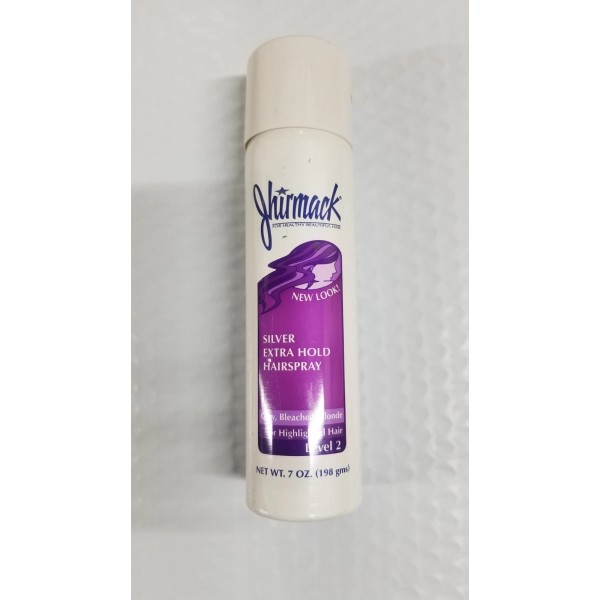 Jhirmack silver extra hold hairspray 7 oz NEW