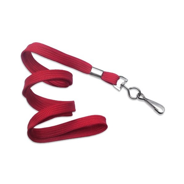 38" Flat Lanyards w/Swivel Hook (Qty 100)