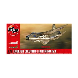 Airfix 1/72 British Air Force English Electric Lightning F2A Plastic Model X-4054A Molded Color
