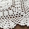 7-11 Inch Square HANDMADE Crochet Lace Placemats Coasters Pack Set