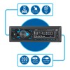 JENSEN MPR210 7 Character LCD Single DIN Car Stereo Radio