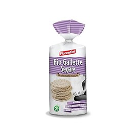 Fiorentini Organic Rye Cakes 100 g (Pack of 6)
