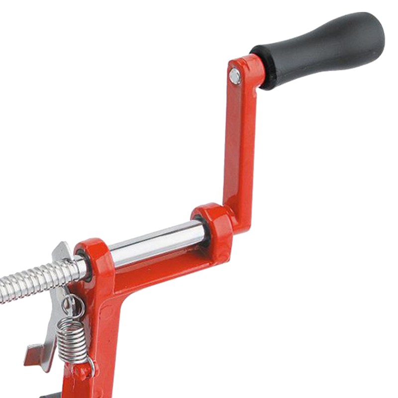 Spiral Potato Cutter Hand Crank Stainless Steel Alloy Rubber Food