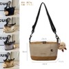 Neueins Mini Shoulder Bag Lightweight Compact Diagonal Shoulder Strap Unisex