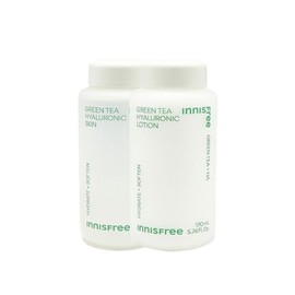 Innisfree Green Tea Hyaluronic Acid Lotion 170ml+Skin 170ml / 이니스프리 그린티 히알루론산 로션 170ml+스킨 170ml