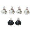 ZrAutomch Heater A/C Control Panel Dash Light Bulb(Set of 6pcs)