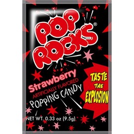 Pop Rocks Strawberry - .33 oz (36 pack)