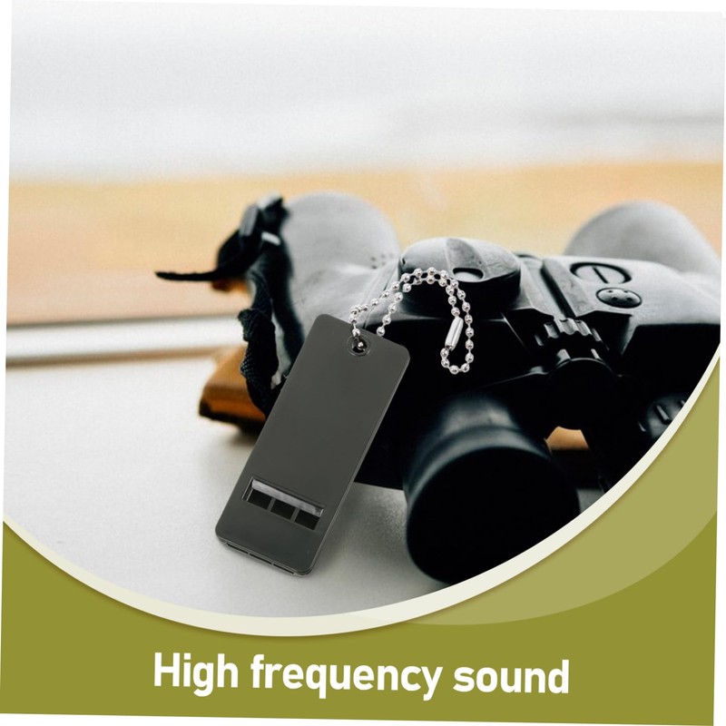 SUPVOX Outdoor Camping Essential Triple Frequency Emergency Whistle for Hiking