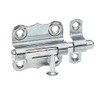 Alberts 123369 Grendelbolt, with button handle and without spring, galvanised,