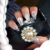 Dot Nail [Handmade Nail Tip] Magnet Gel - Coffin /