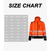 Mlvekrt Hi Vis Safety Jackets For Men Reflective Work Hoodies