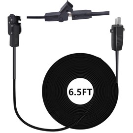 Ousaly 6.5 Feet 2-Pin Cable Extension Cord Replacement Power Supply Cable for Lift Chair or Power Recliner, for Okin Limoss Lazy boy Pride Catnapper Lift Chair or Power Recliner