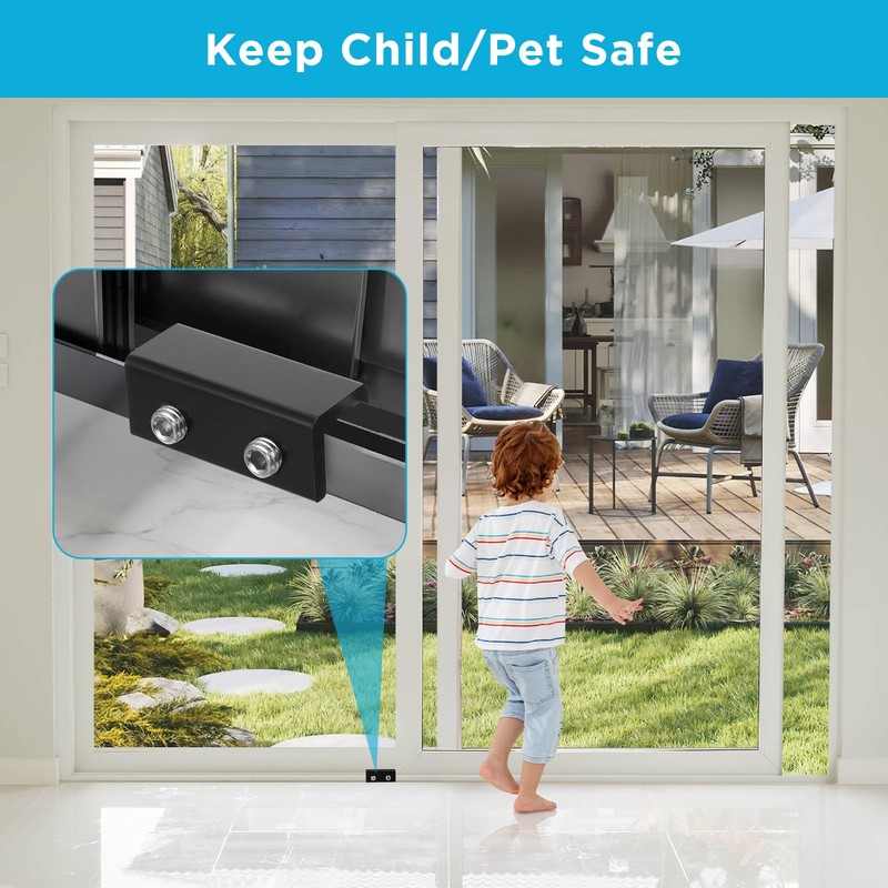 10 Sets Sliding Window Locks with Keys – Heavy-Duty Metal