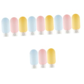FRCOLOR 12 Pcs Bottled Travel Bottles for Toiletries Travel Kit Travel Container Travel Toiletry Bottles Travel Size Toiletries for Women Travel Essentials for Women Pp Miss Cream Mini