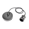 COZZY Black Nickel Pendant Light Fitting,Pendant Ceiling Rose,E27 Pendant Fitting,Ceiling