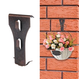 Brick Wall Hanger No Drill Outdoor Brick Wall Clips Picture Hangers Fit 2-1/4 to 2-3/8 inch Height Metal Brick Clamps for Outside Home Decor(16pcs)