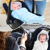 Miracle Baby Car Seat Swaddle Blanket for Babies, Waffle Carseat