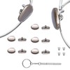 TORWOL Glasses Nose Pad, Non-Slip Soft Nose Replacement Pads, Nose