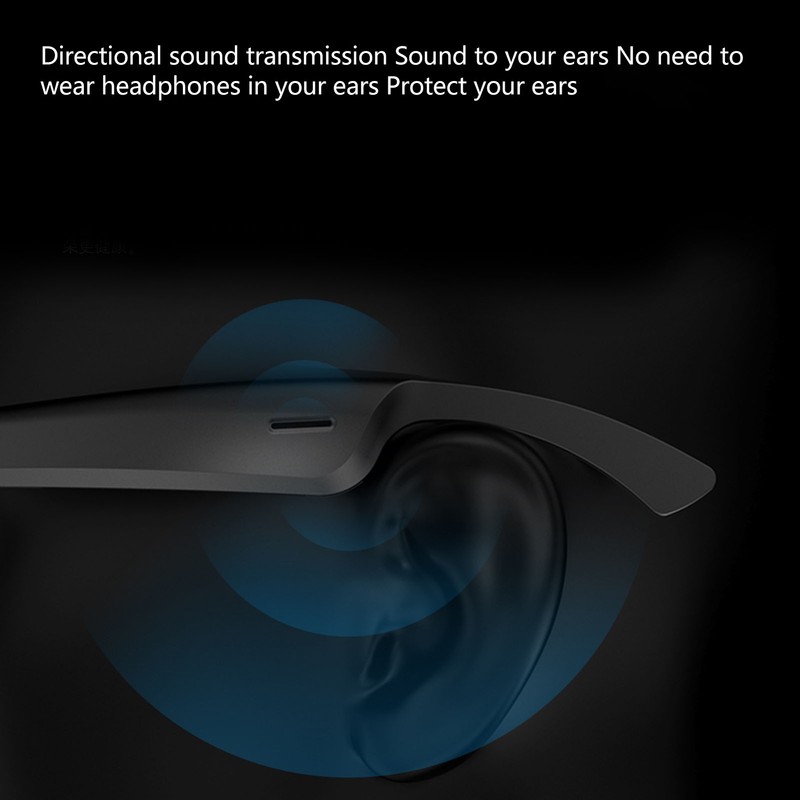 Sound Polarized Sunglasses Bluetooth 5.0 Speaker Sunglasses Wireless Rechargeable Stereo