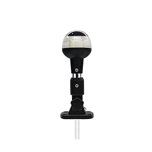 Sebnux LED All-Round Boat Stern Light Fold-Down Boat Anchor Light