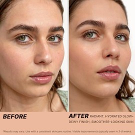 Aceite facial orgánico USDA: fabricado en Estados Unidos con ingredientes naturales, ilumina y suaviza líneas finas y arrugas, aceite facial ligero no