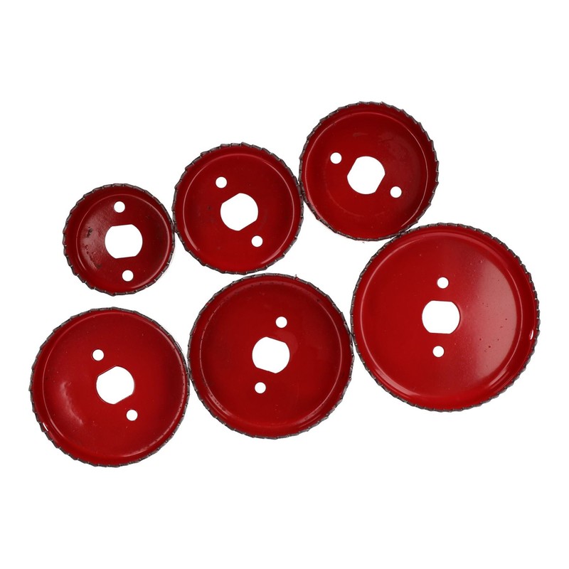 8pc Down Light Installers Kit Hole Cutter Saw Drill Arbor