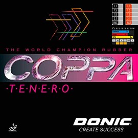 DONIC Coppa Tenero Rubber 1.5 mm Black