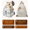 POPUCT Cute Small Cotton Hand Craft Backpack Purse Mini Multi