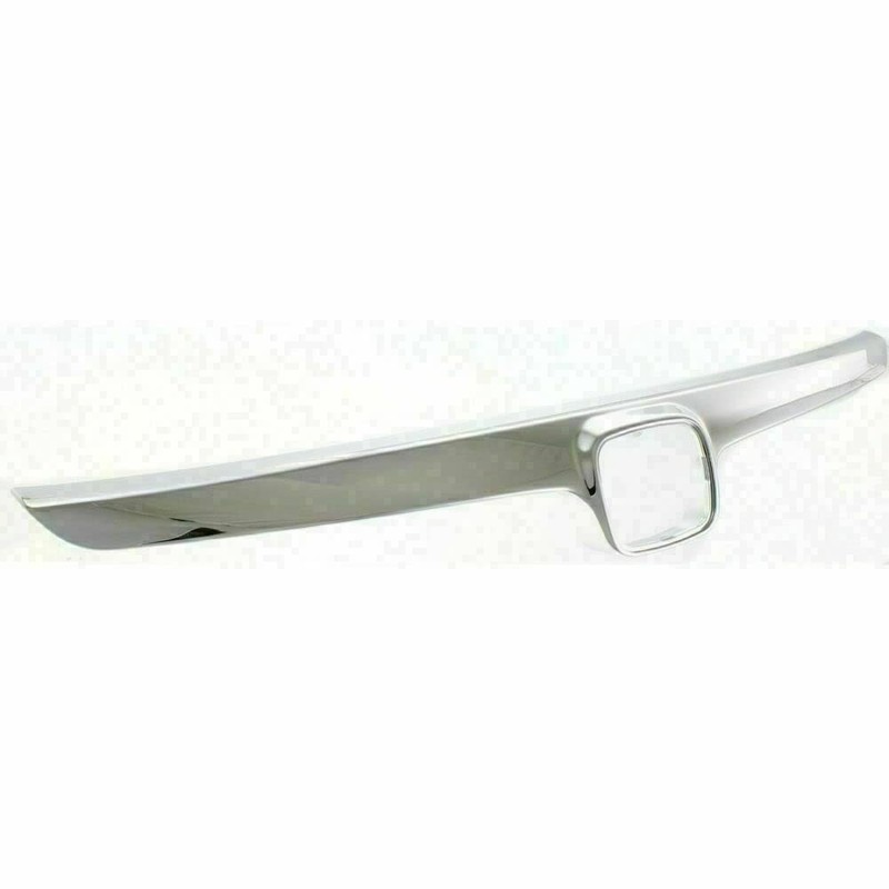 US AUTO PARTS PLUS New Front Grille Bright Chrome Shell